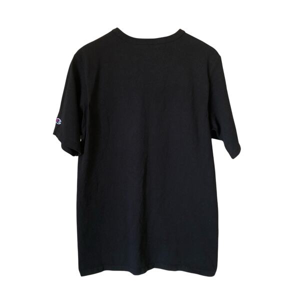 Vintage Champion Shirt Womens Large Embroidered Patch Logo Streetwear Y2K Retro - Picture 7 of 7